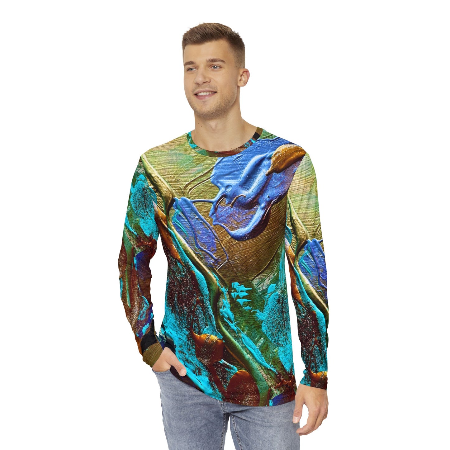 Men's Long Sleeve Shirt (AOP)