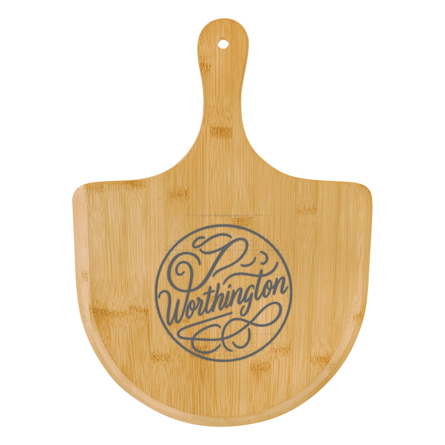 Personalized Bamboo Pizza Board for Engraving, Custom Kitchen Gift, Home Cooking, BBQ, Housewarming, Wedding Gift