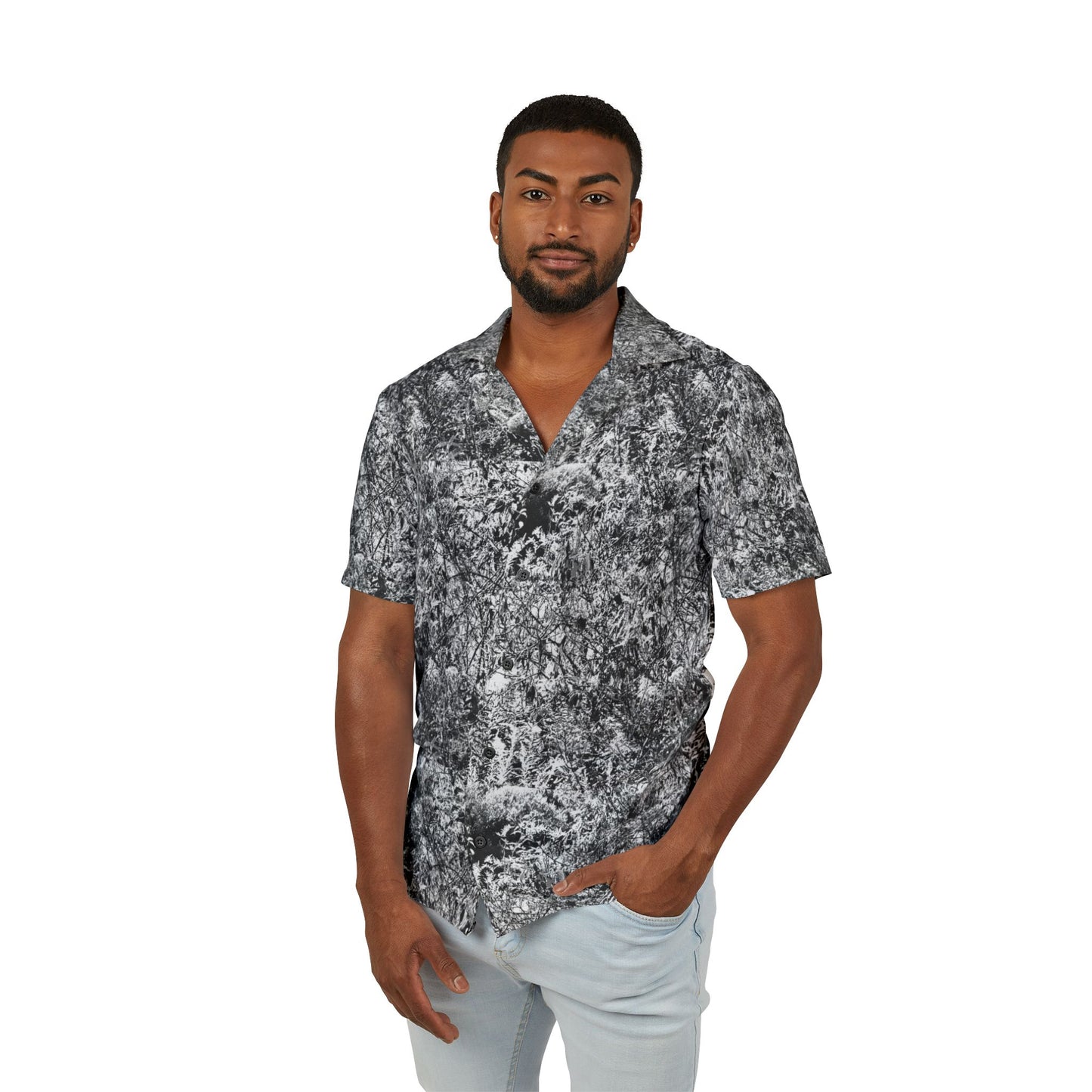 Men's Hawaiian Camp Shirt (AOP)