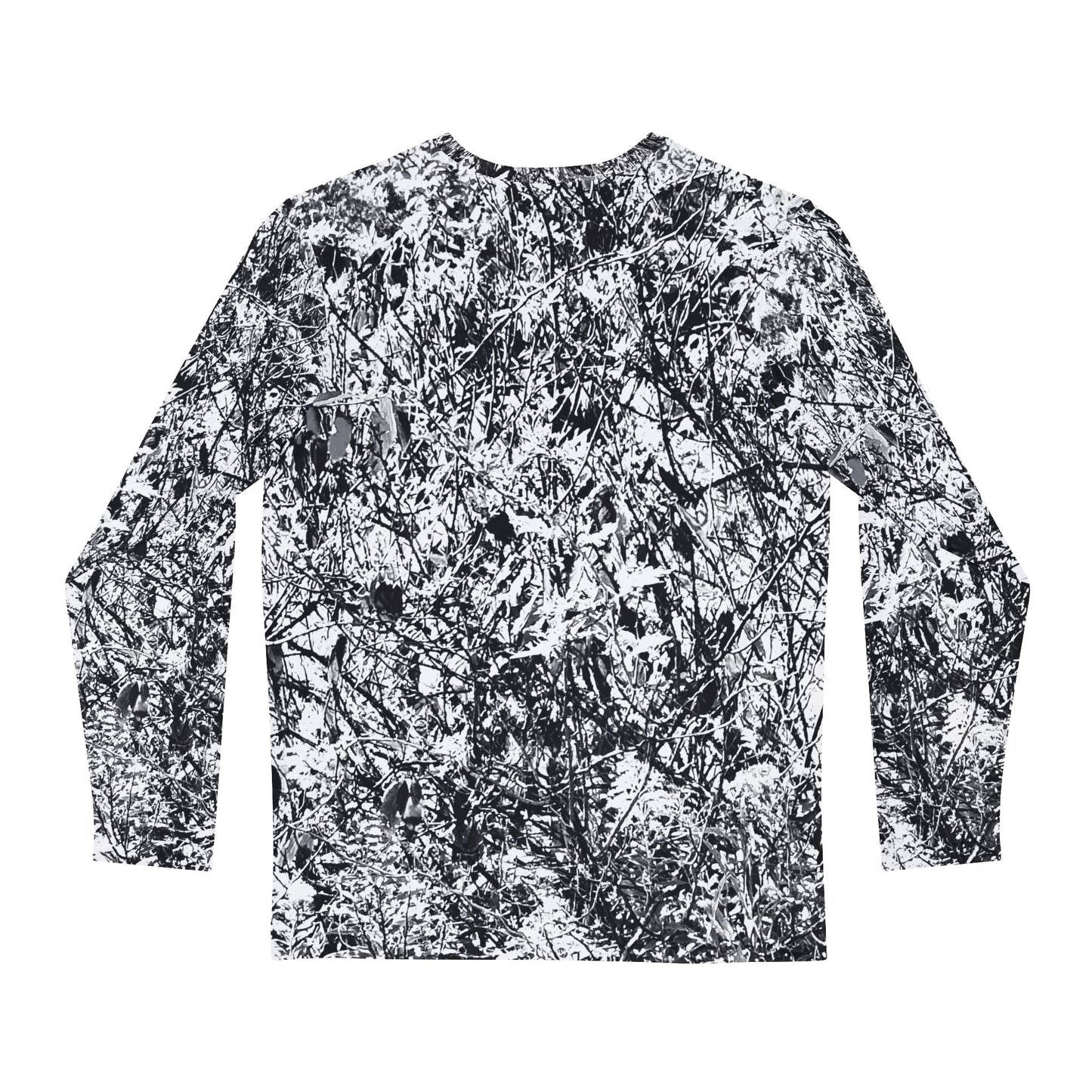 Men's Long Sleeve Shirt, Urban Camouflage Tee, Trendy Streetwear Top, Graphic Tee, Casual Layering Shirt