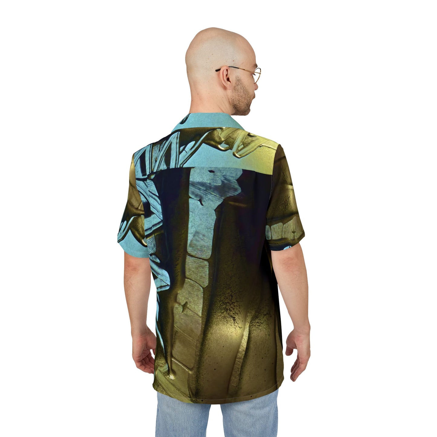 Unisex Hawaiian Button-Down Shirt (AOP)