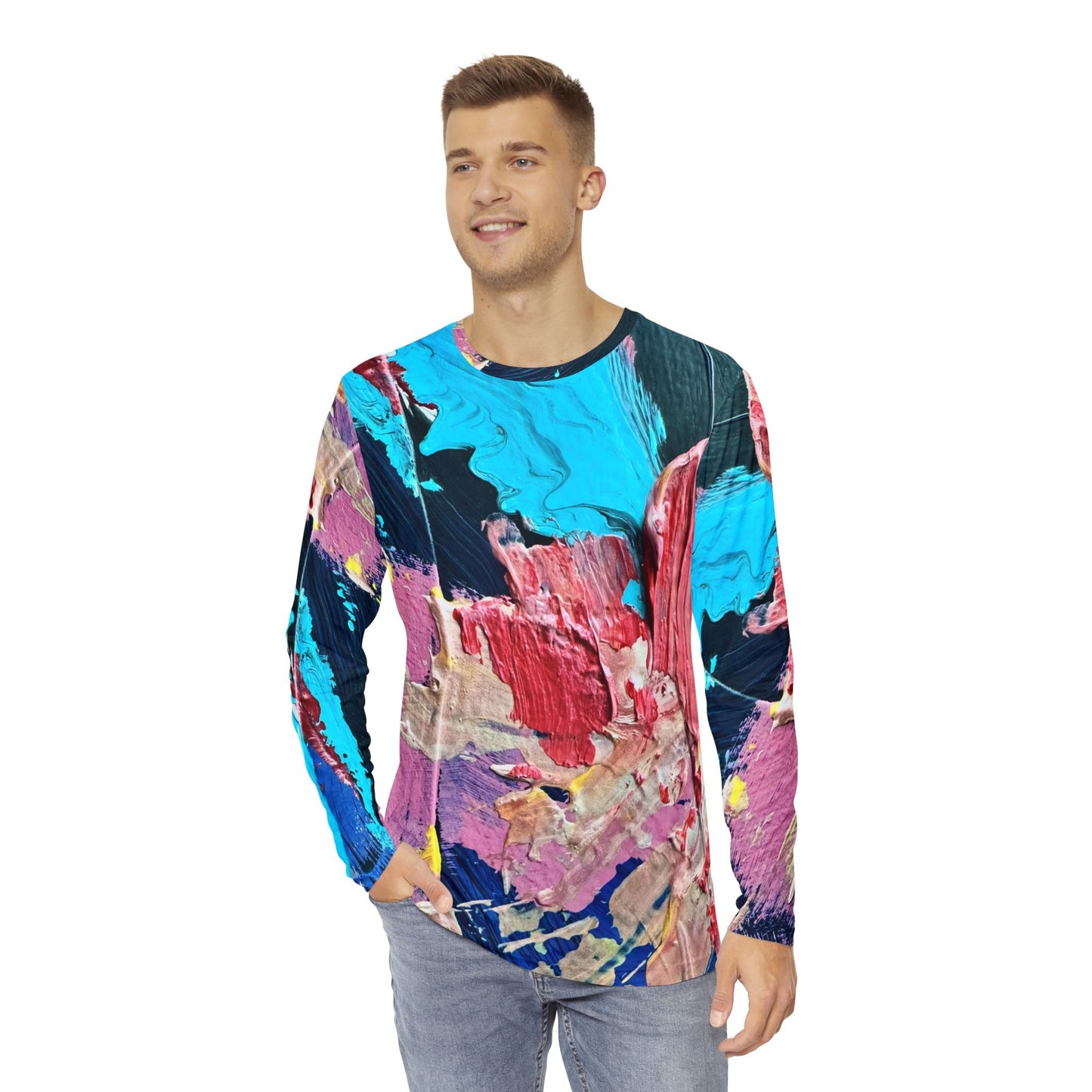 Men's Long Sleeve Shirt (AOP)