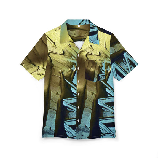 Unisex Hawaiian Button-Down Shirt (AOP)
