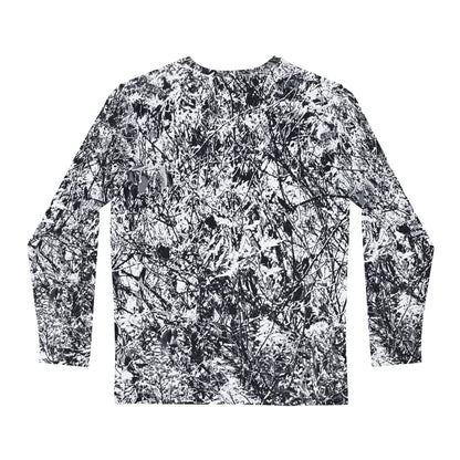 Men's Long Sleeve Shirt, Urban Camouflage Tee, Trendy Streetwear Top, Graphic Tee, Casual Layering Shirt