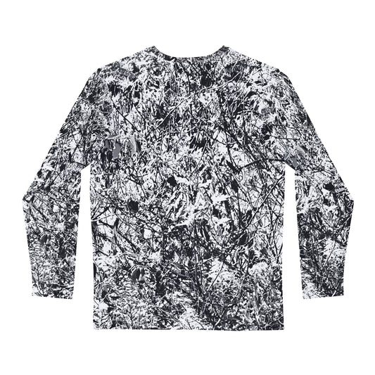 Men's Long Sleeve Shirt, Urban Camouflage Tee, Trendy Streetwear Top, Graphic Tee, Casual Layering Shirt